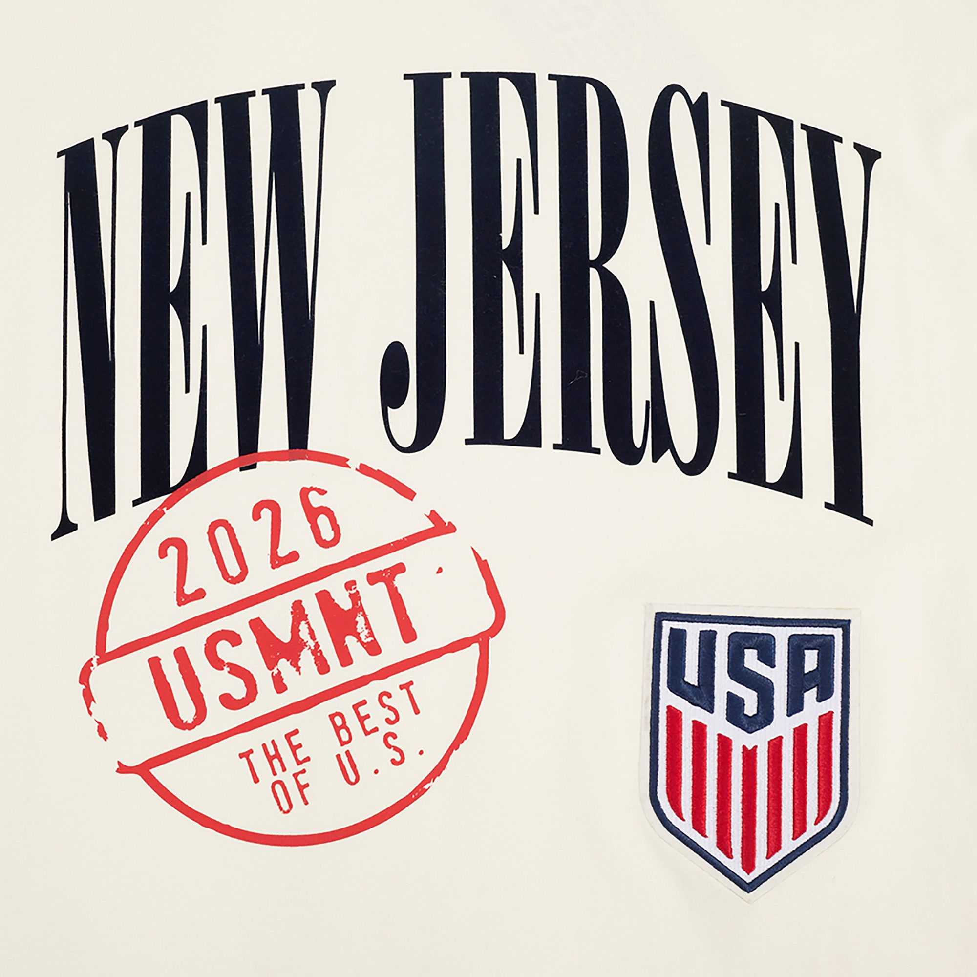 Pro Standard Adult USMNT 2026 New Jersey Stamped Host City T-Shirt product image