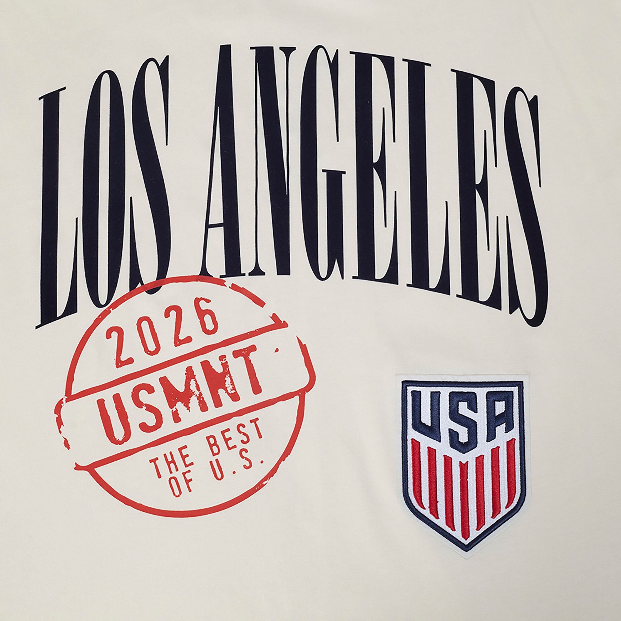 Pro Standard Adult USMNT 2026 Los Angeles Stamped Host City T-Shirt product image