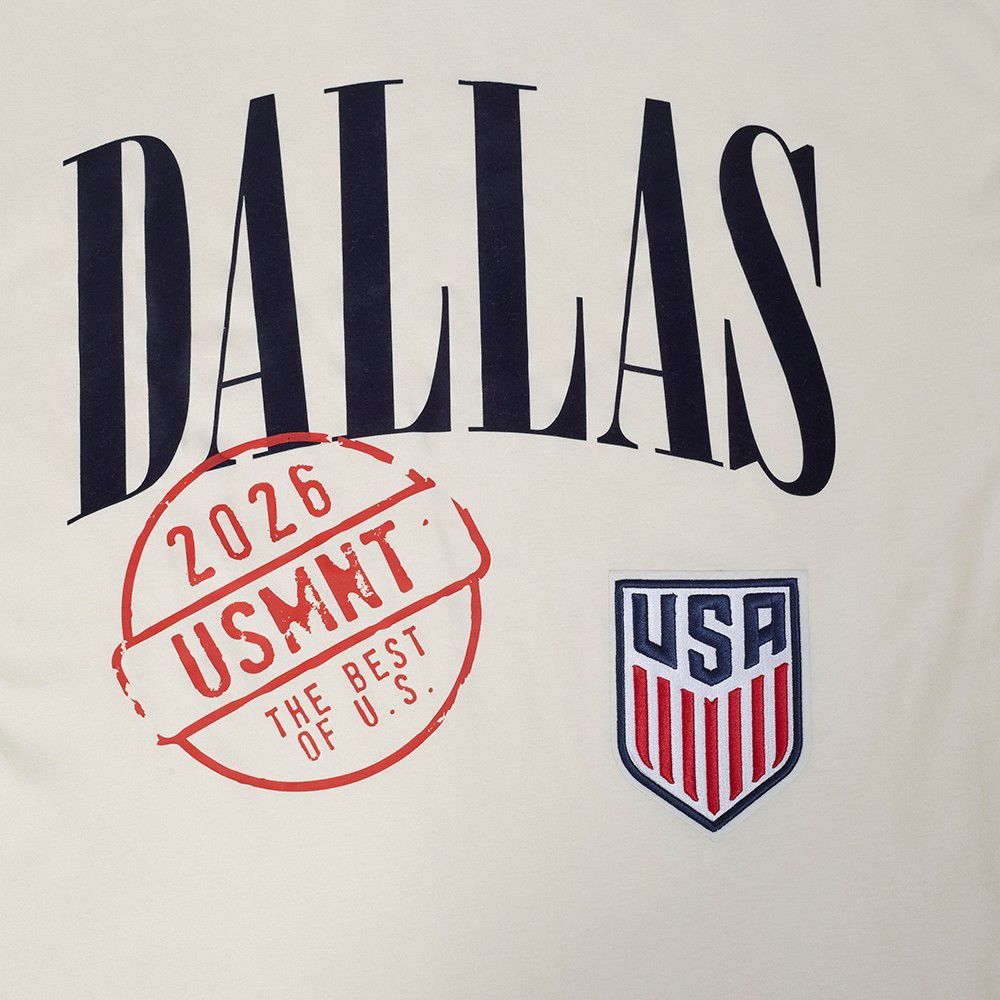Pro Standard Adult USMNT 2026 Dallas Stamped Host City T-Shirt product image