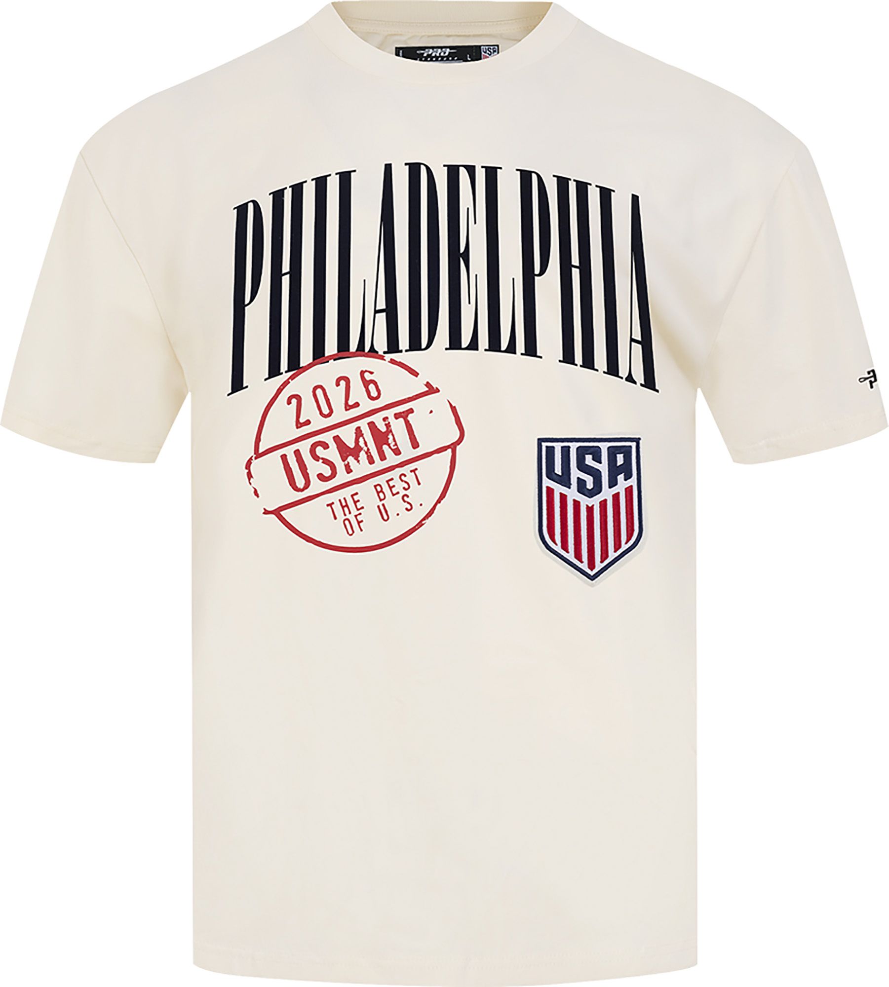Pro Standard Adult USMNT 2026 Philadelphia Stamped Host City T-Shirt product image