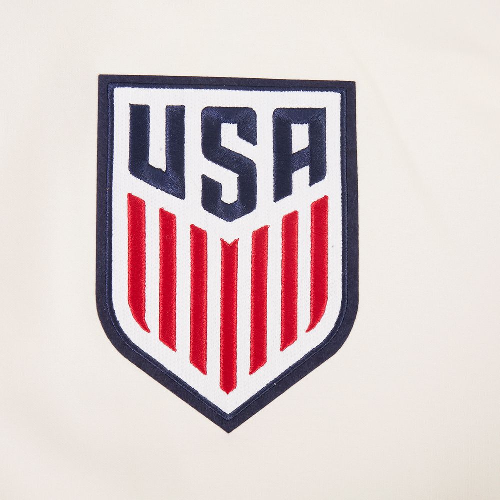 Pro Standard Adult USMNT Off White Chenille Pullover Hoodie product image
