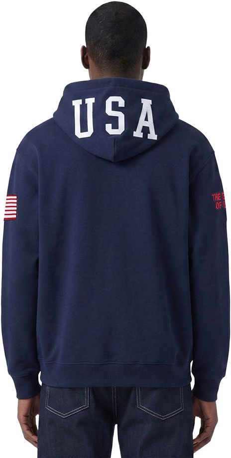 Pro Standard Adult USMNT Navy Chenille Pullover Hoodie product image