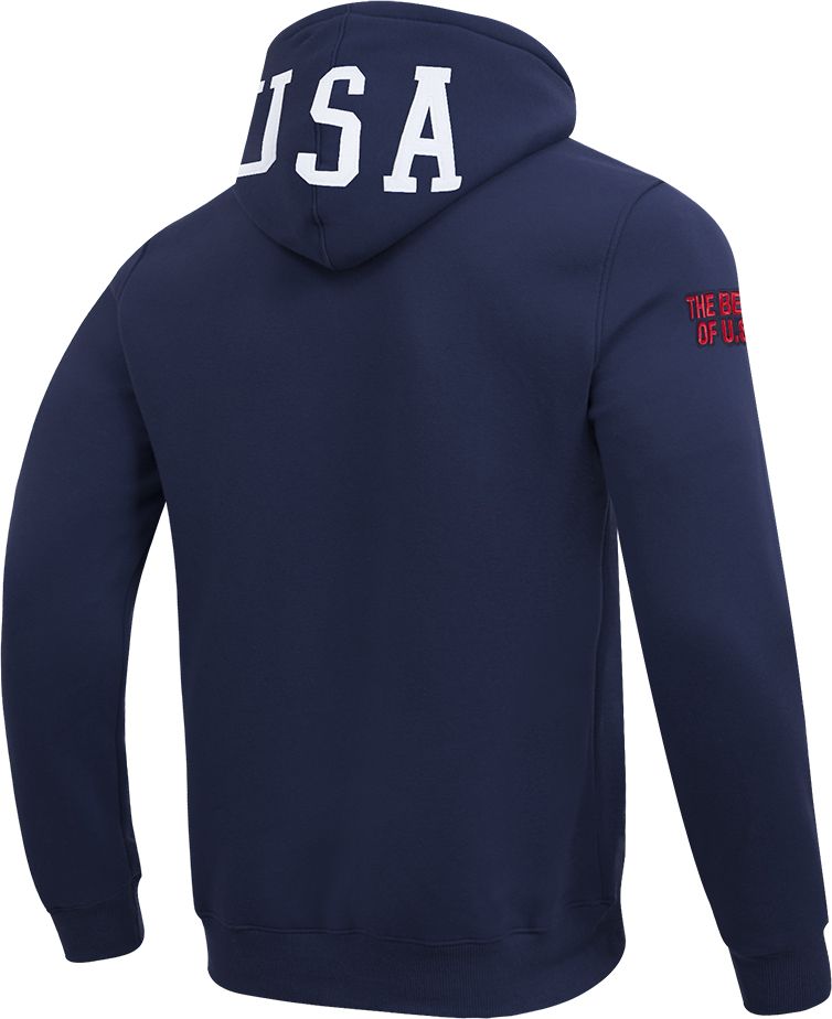 Pro Standard Adult USMNT Navy Chenille Pullover Hoodie product image
