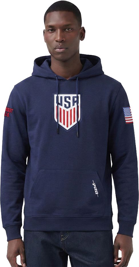 Pro Standard Adult USMNT Navy Chenille Pullover Hoodie product image