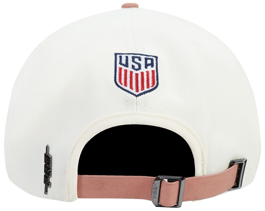 Pro Standard Adult USMNT Off-White 2026 Stamped Host City Snapback Hat product image