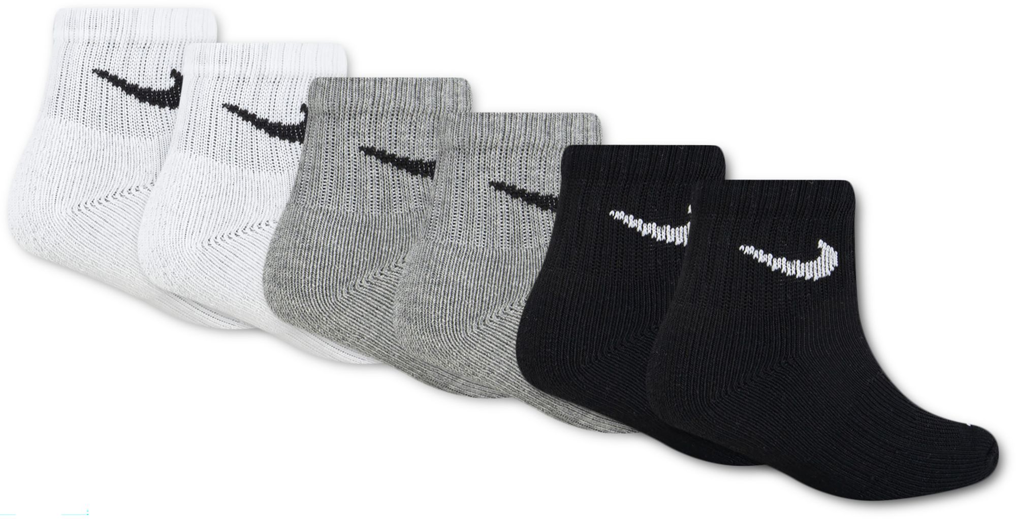 Nike Little Kids' Basic Ankle Socks – 6 pack product image