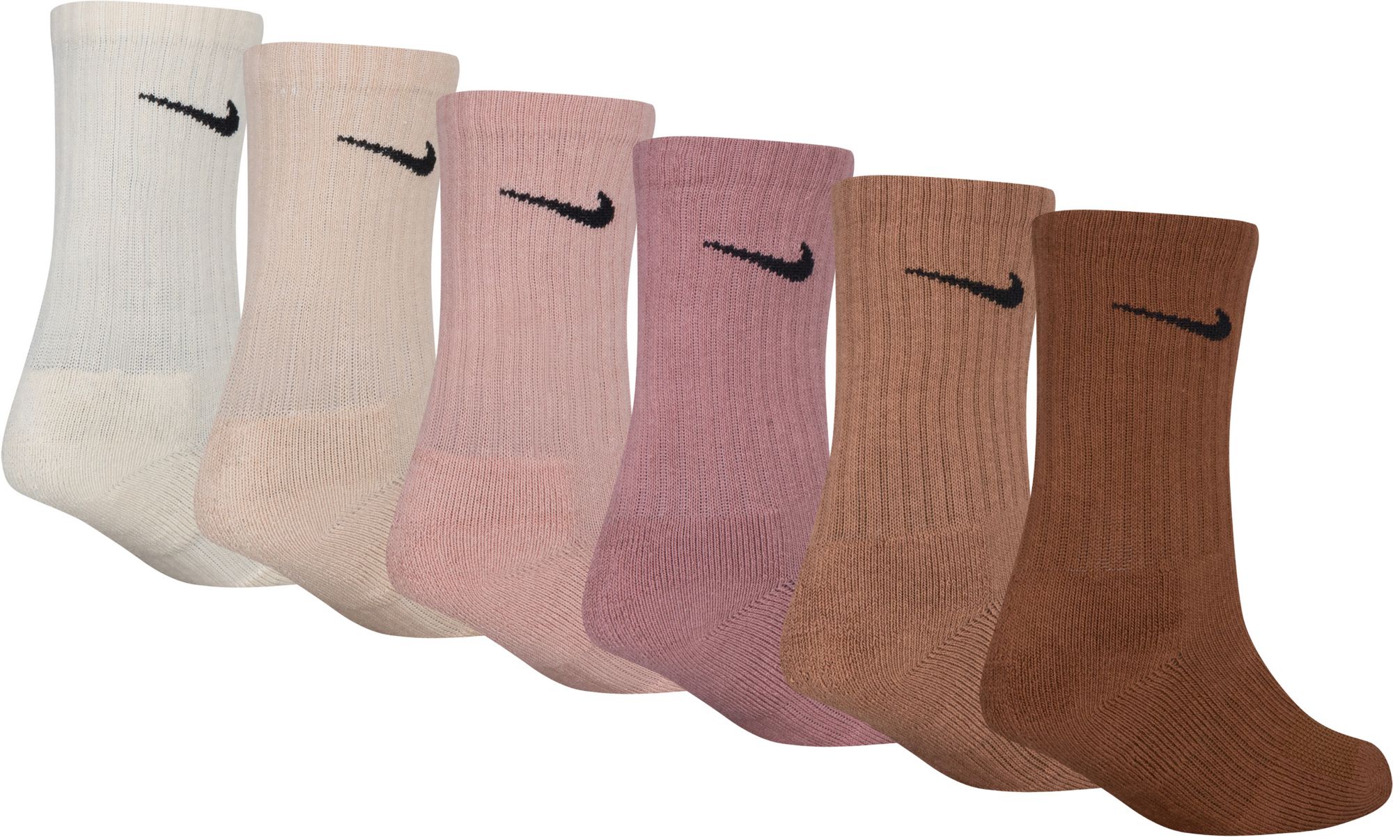 Nike Little Kids' Performance Basic Crew Socks - 6 Pack product image
