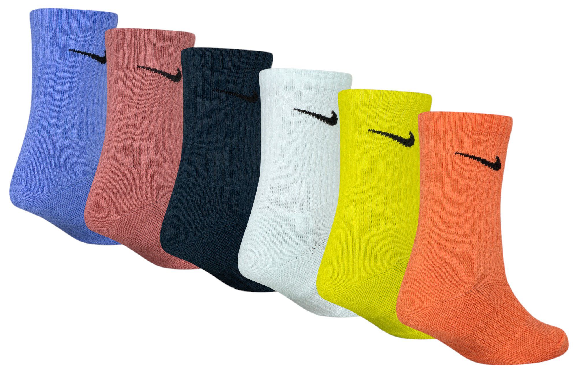 Nike Little Kids' Performance Basic Crew Socks - 6 Pack product image