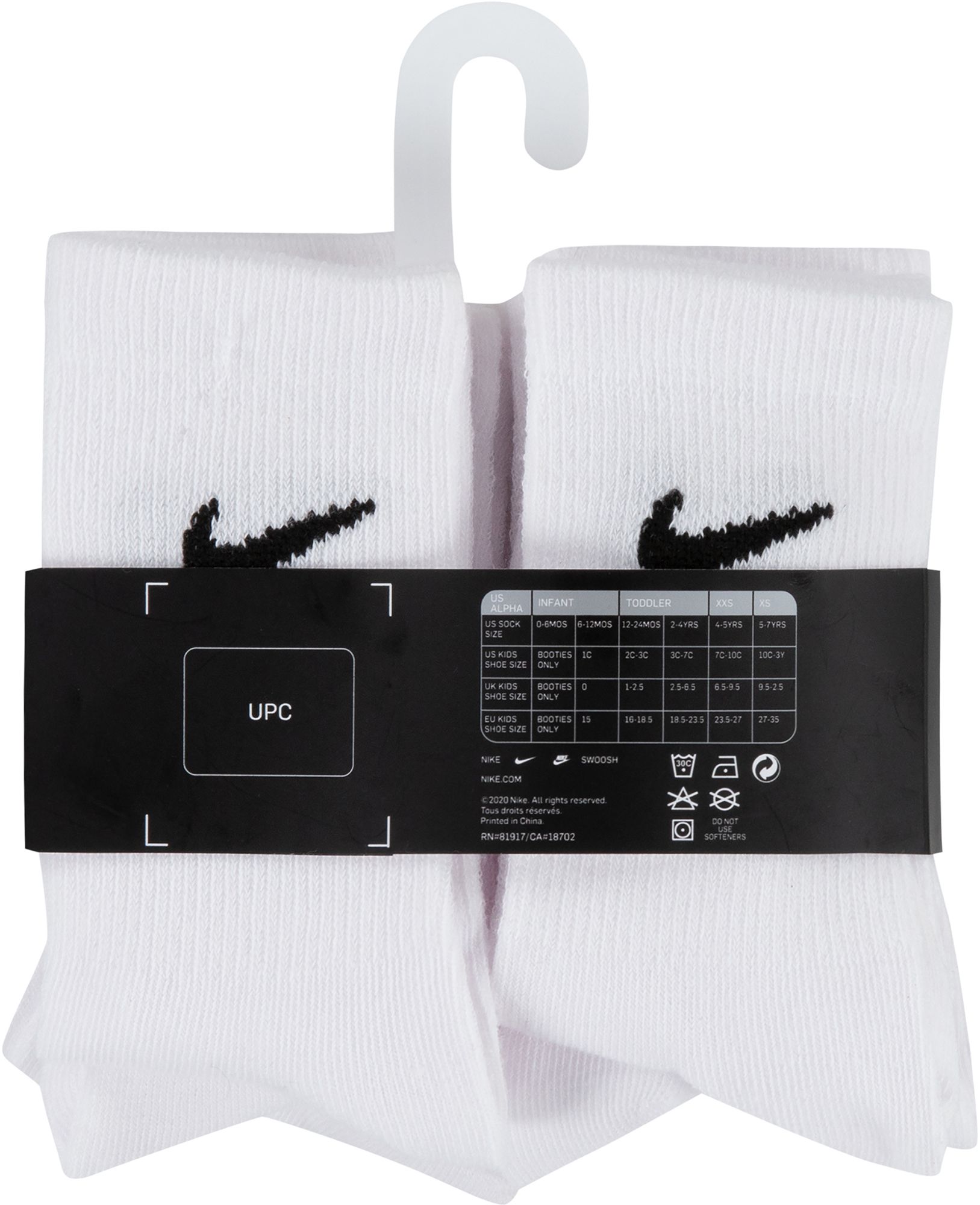 Nike Youth Cushioned Crew Socks - 8 Pack product image