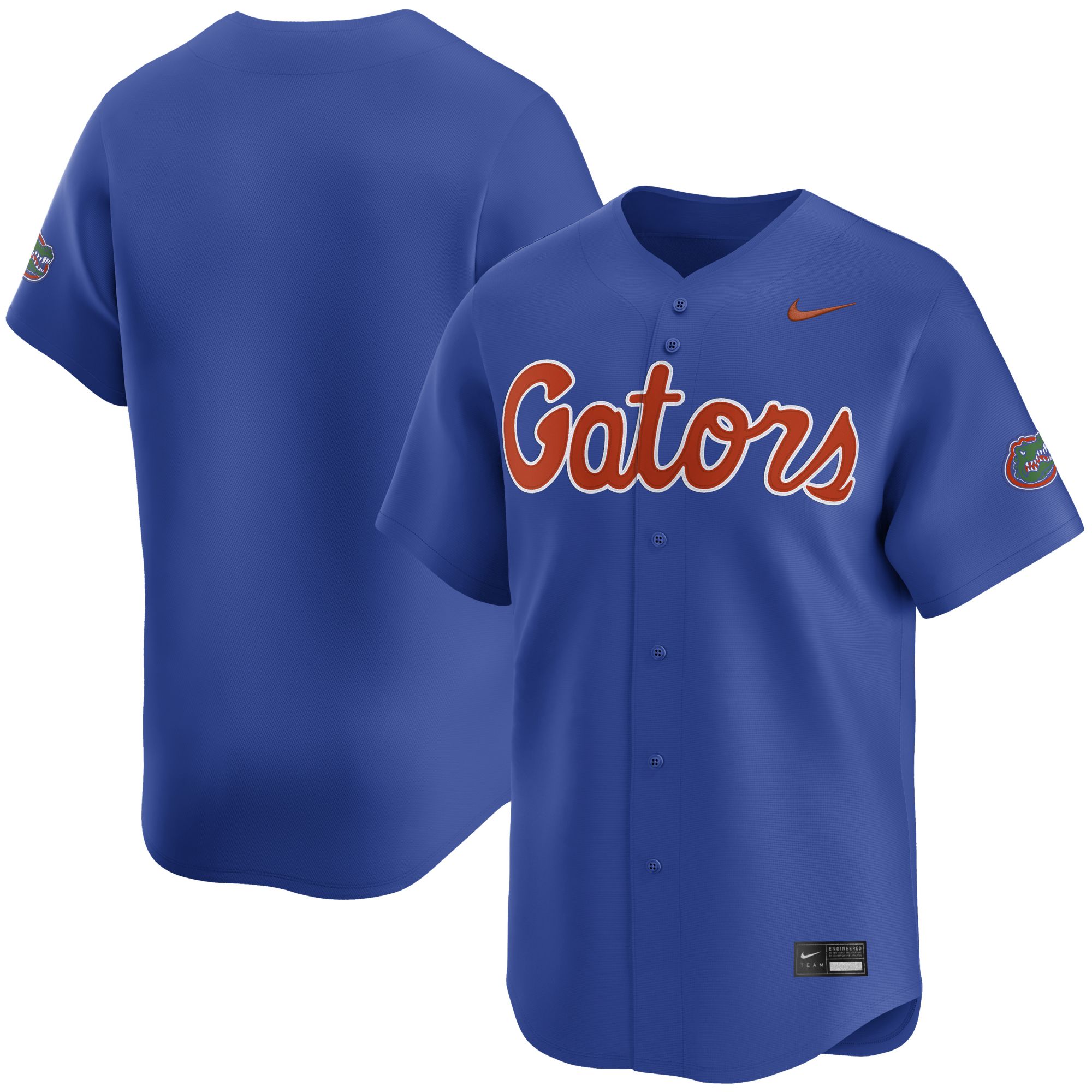 NCAA Men's Florida Gators Game Royal Baseball Replica Jersey product image