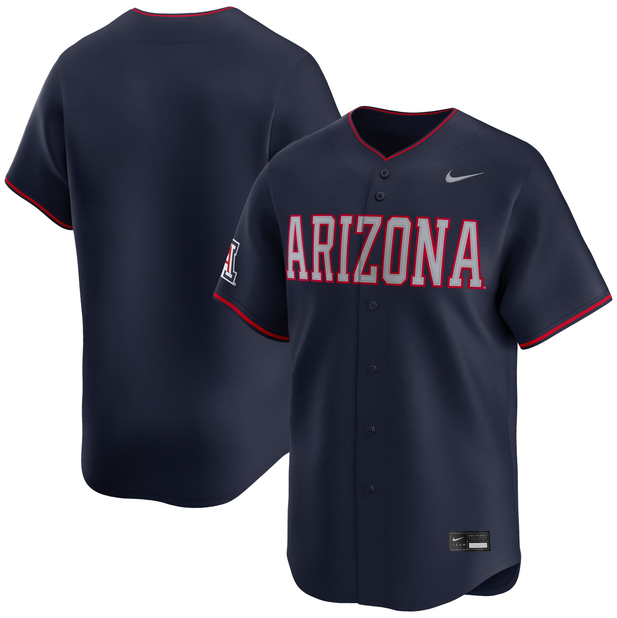 NCAA Men's Arizona Wildcats College Navy Baseball Replica Jersey product image