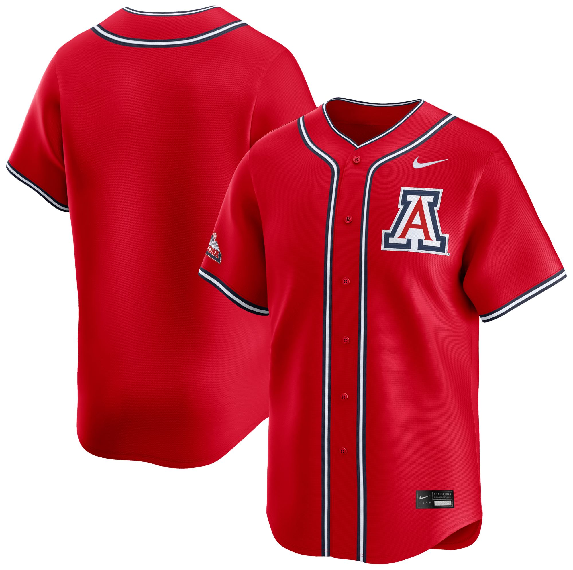 Nike Men's Arizona Wildcats University Red Swingman Road Jersey product image