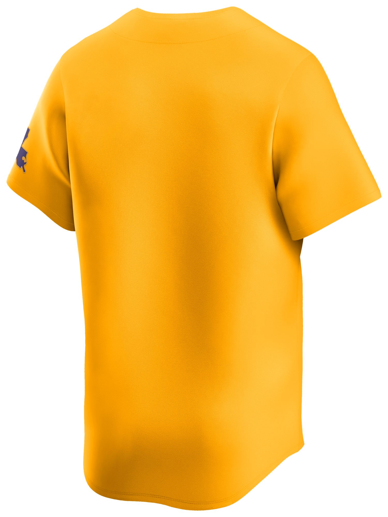 Nike Men's LSU Tigers University Gold Baseball Replica Jersey product image