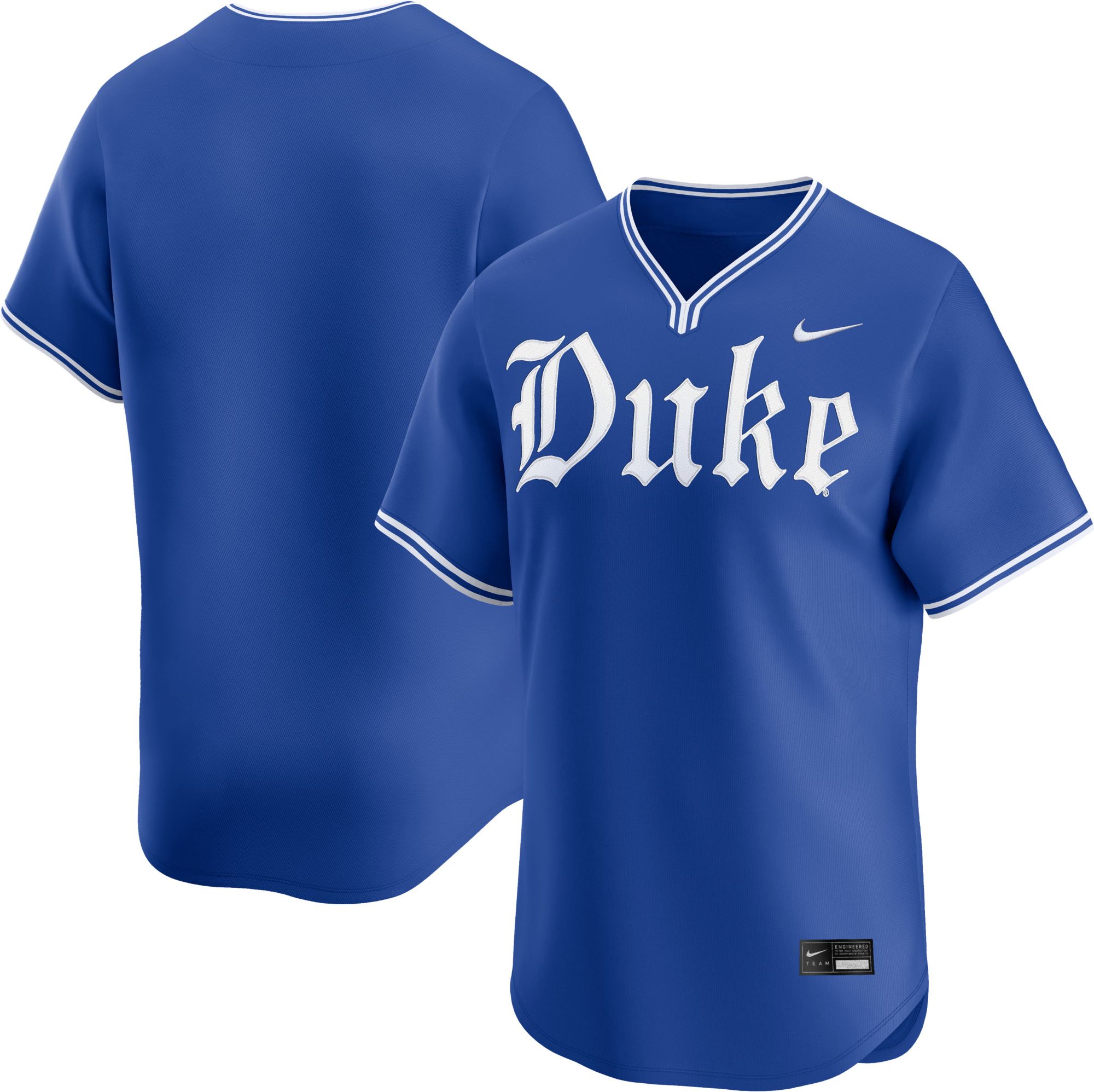 Nike Men's Duke Blue Devils Game Royal Replica Baseball Jersey product image