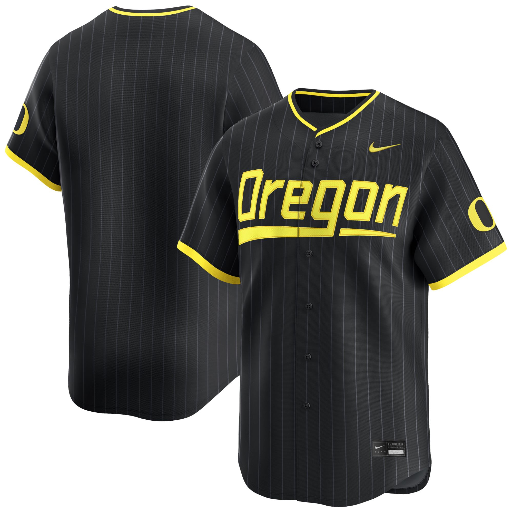Nike Men's Oregon Ducks Black Swingman Alternate Jersey product image