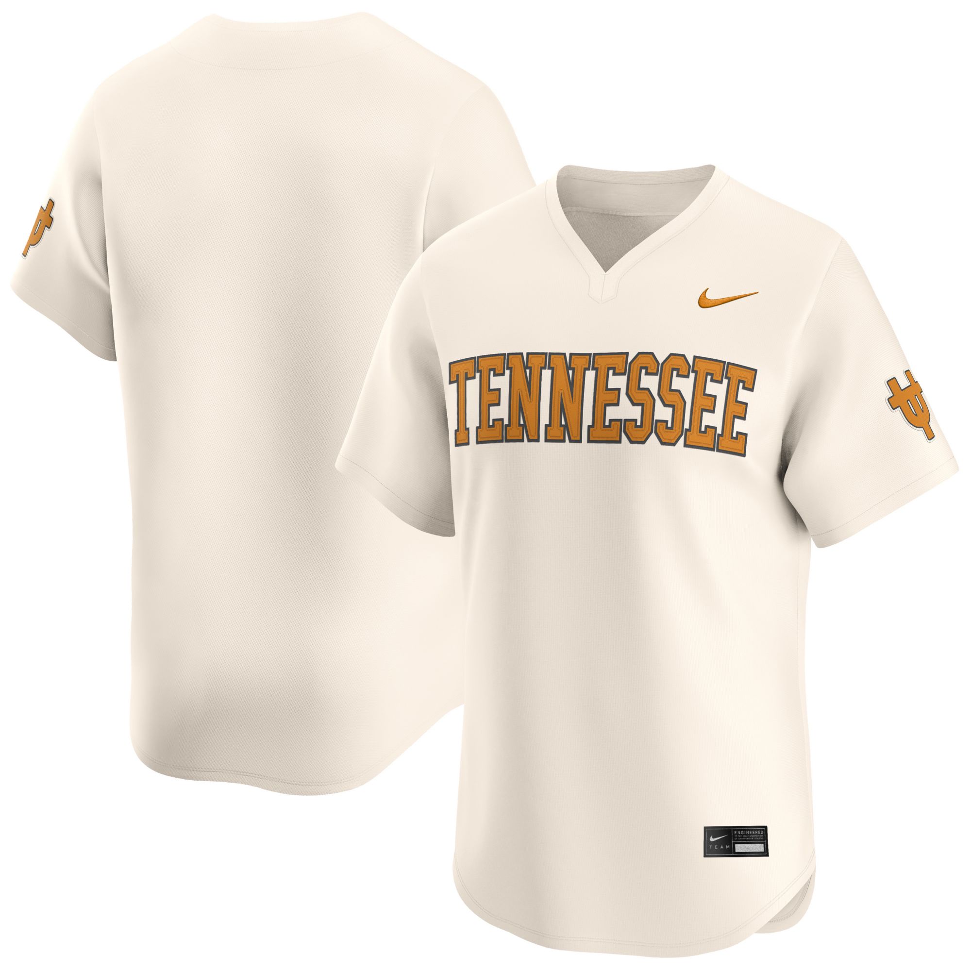 NCAA Men's Tennessee Volunteers Natural Baseball Replica Jersey product image