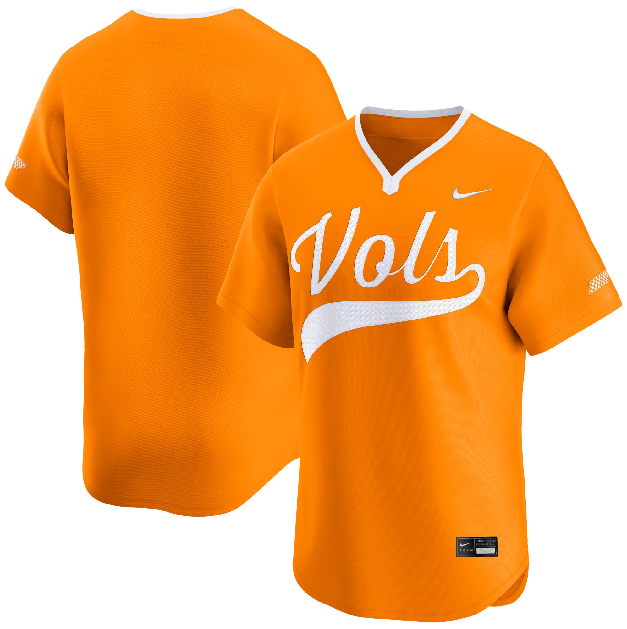 NCAA Men's Tennessee Volunteers Bright Ceramic Baseball Replica Jersey product image