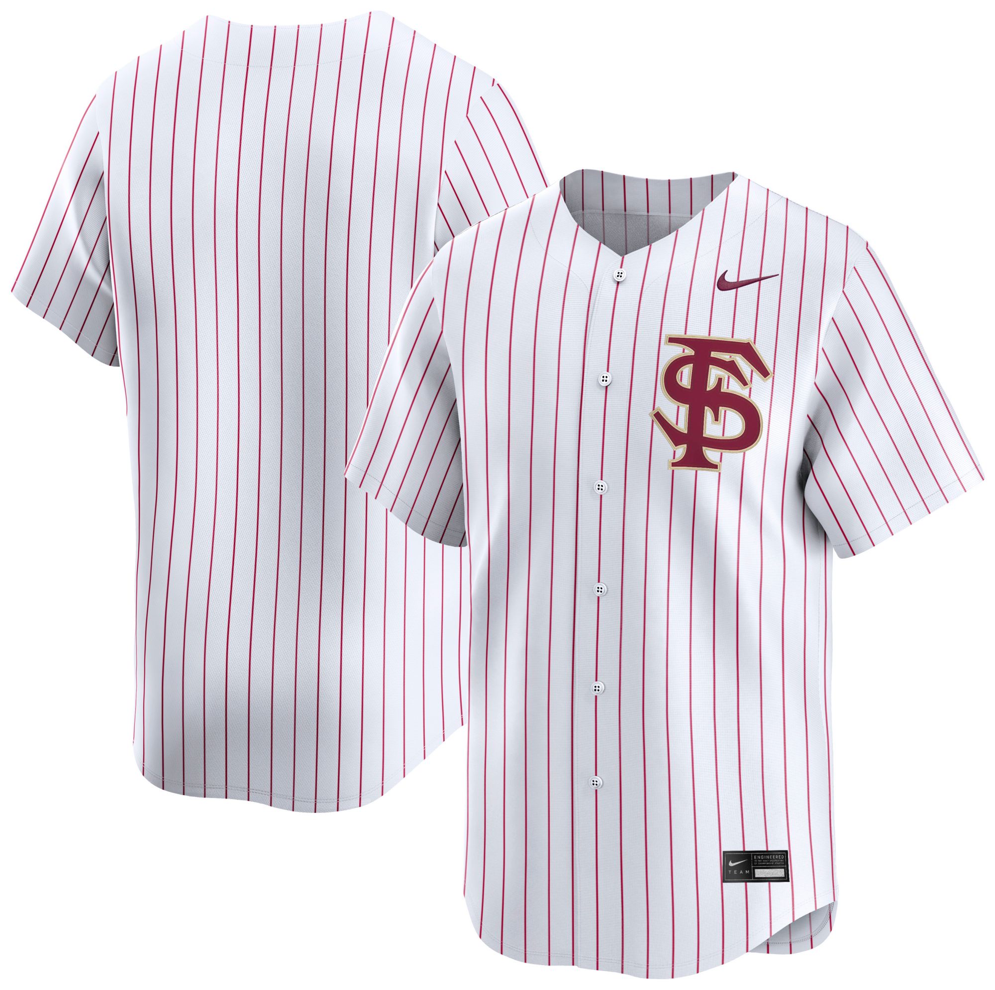 NCAA Men's Florida State Seminoles White Baseball Replica Jersey product image