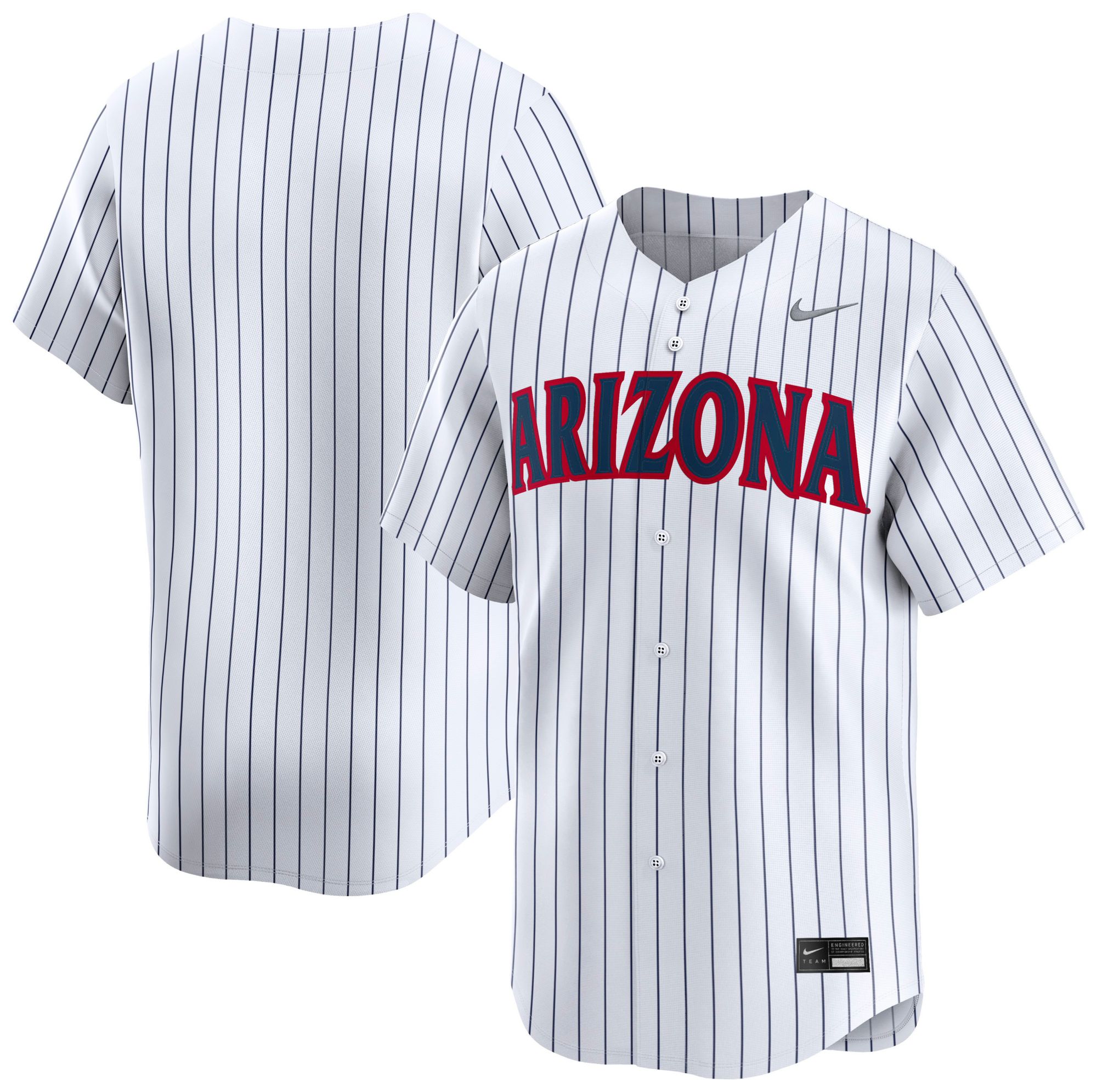 Nike Men's Arizona Wildcats White Baseball Jersey product image
