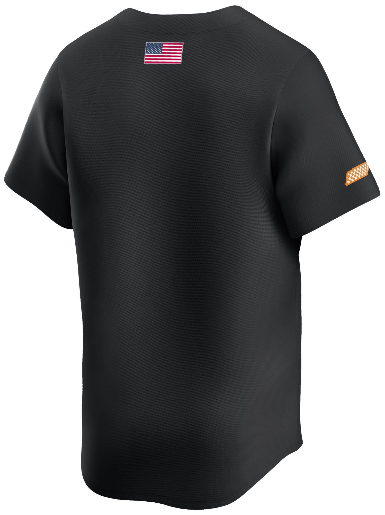 Nike Men's Tennessee Volunteers Black Replica Alternate Baseball Jersey product image