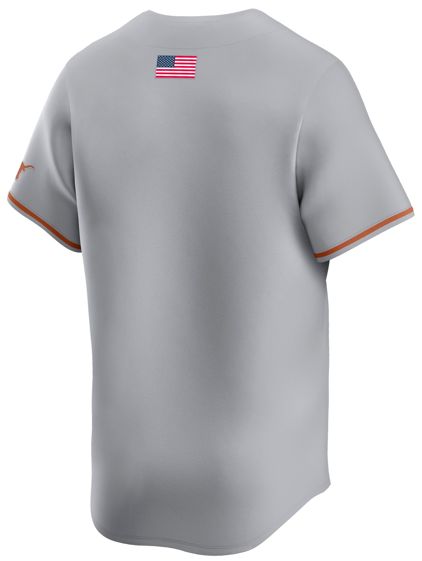 Nike Men's Texas Longhorns Grey Replica Alternate Baseball Jersey product image