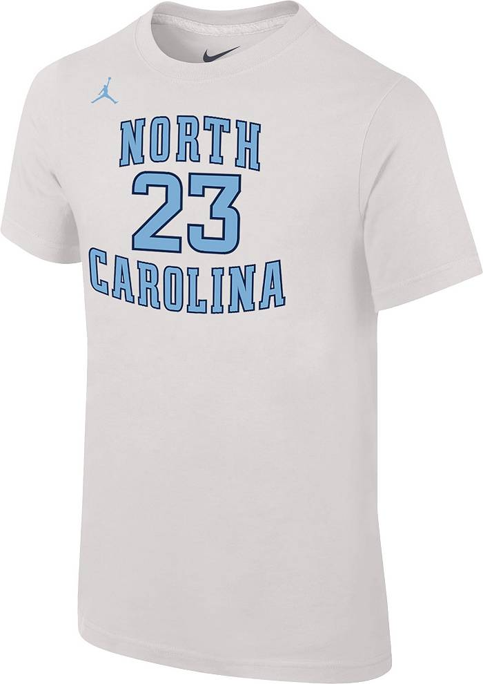 #23 North Carolina Tar Heels Jordan Brand Youth Team Replica Basketball Jersey - White