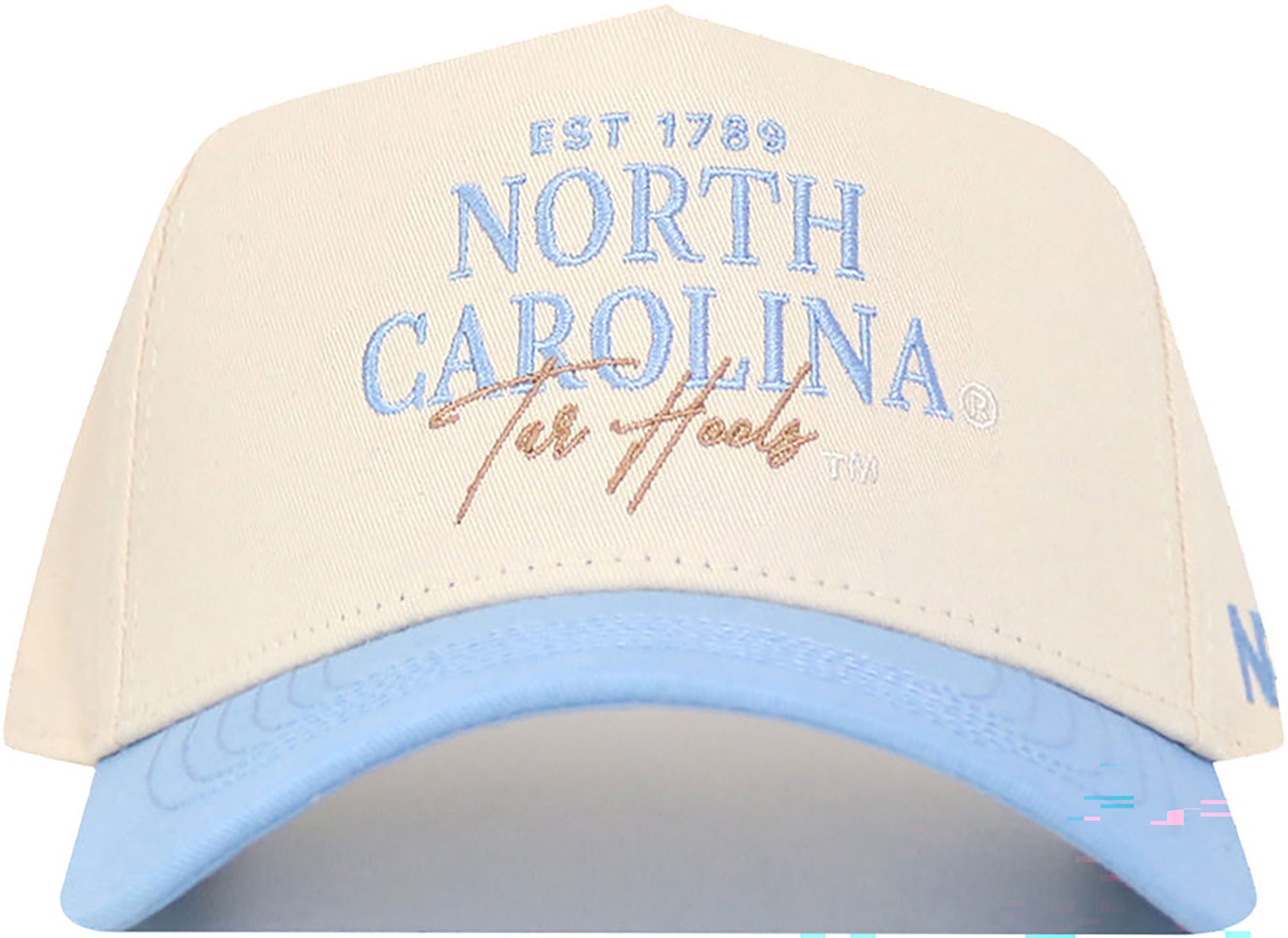 No Rivals Adult North Carolina Tar Heels Blue Vintage Adjustable Snapback Hat product image