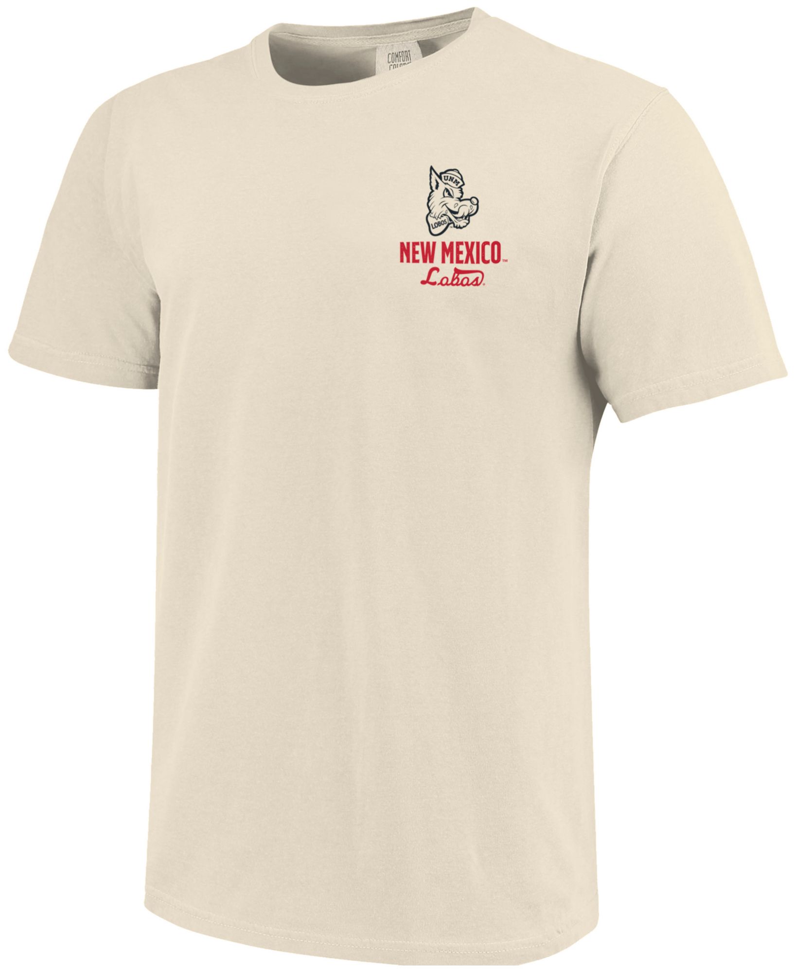 Image One Men's New Mexico Lobos Ivory Mascot T-Shirt product image