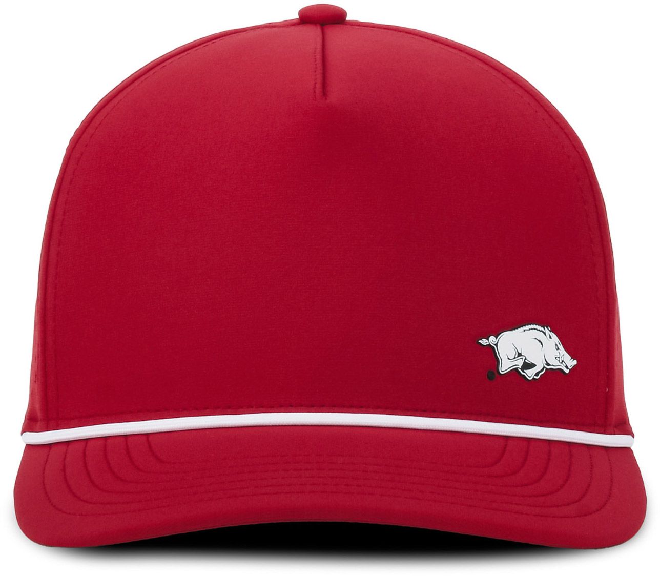 JUNK Brands Adult Arkansas Razorbacks Crimson Logo Apex Adjustable Hat product image