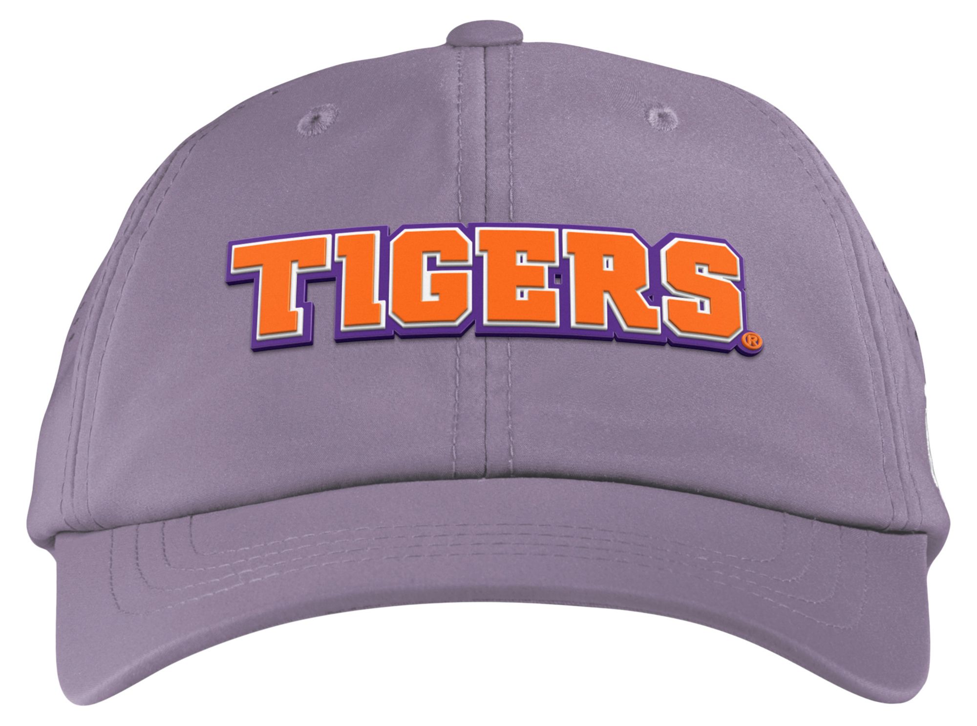 Branded Bills Adult Clemson Tigers Purple Performance Adjustable Dad Hat product image