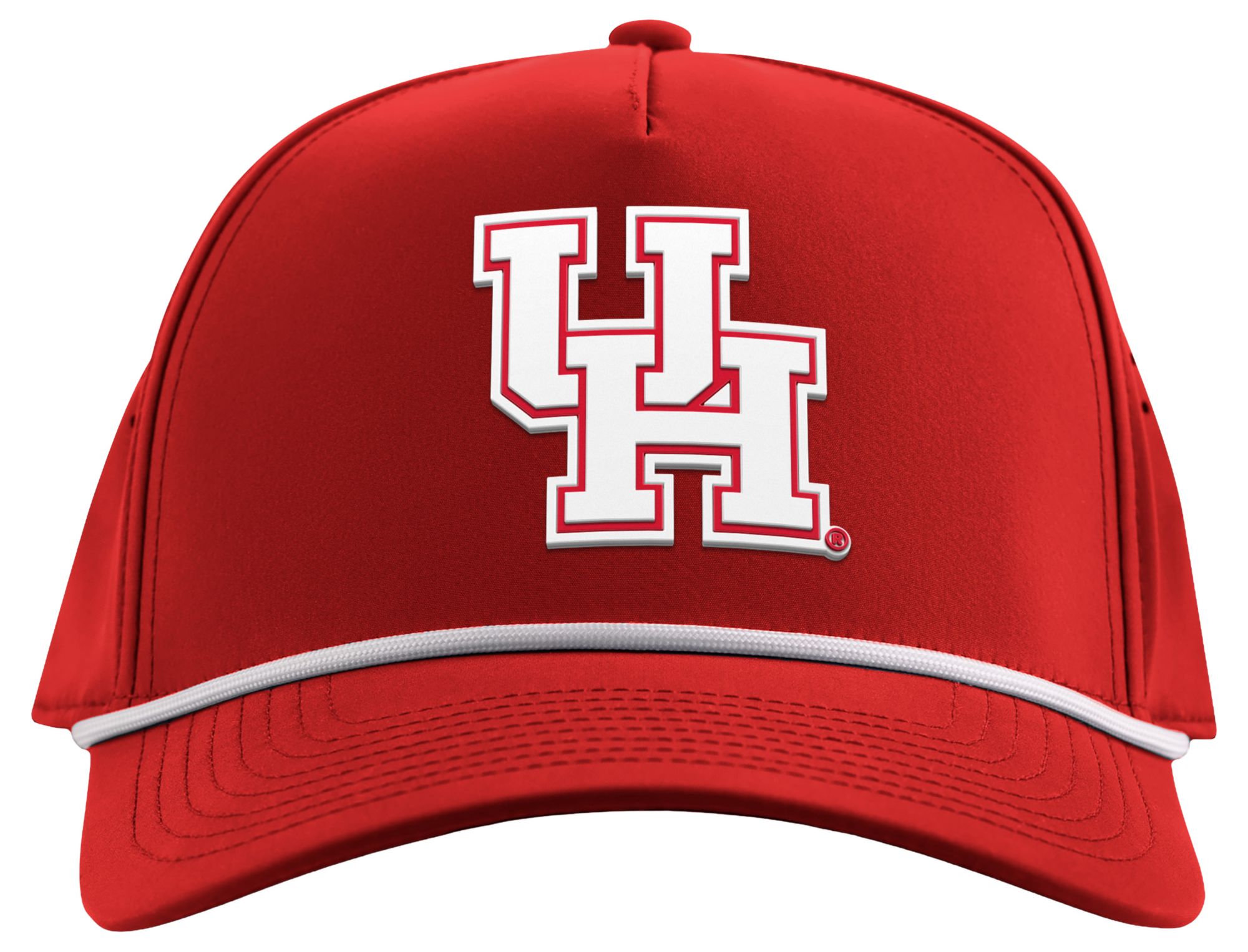 Branded Bills Adult Houston Cougars Red Five Panel Rope Adjustable Snapback Hat product image