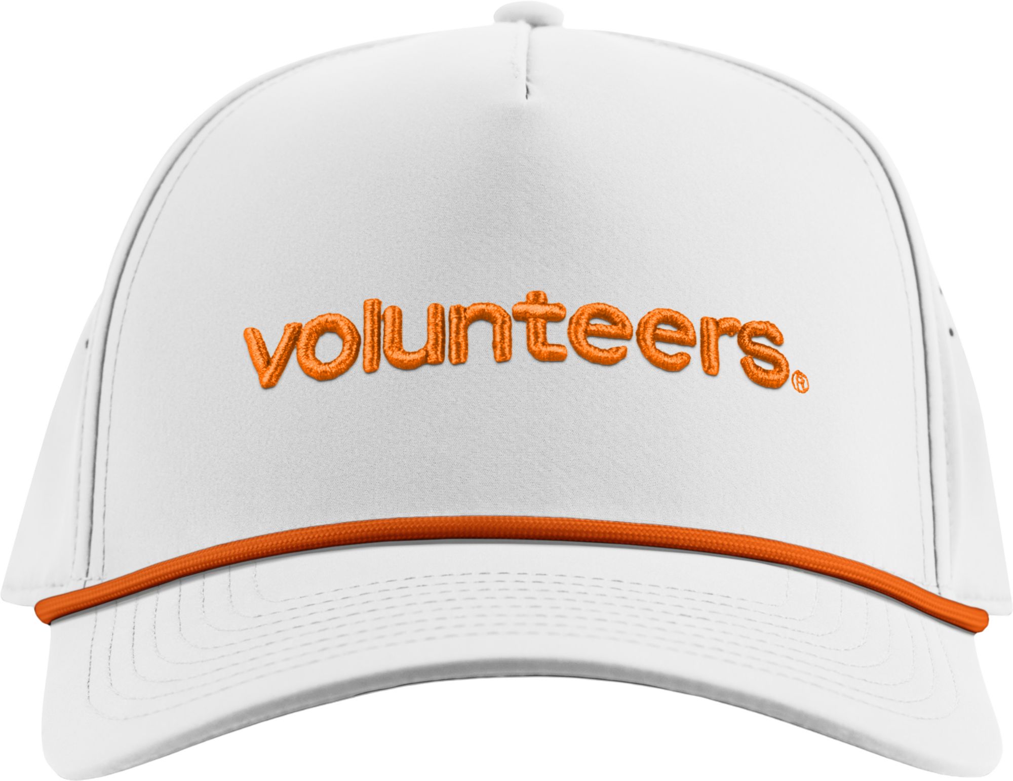 Branded Bills Adult Tennessee Volunteers White 5-Panel Rope Statement Snapback product image