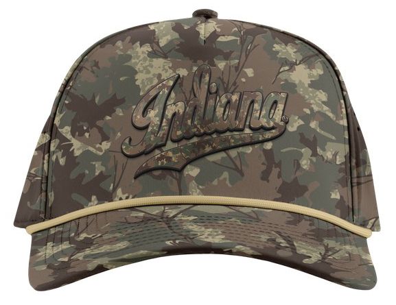 Branded Bills Adult Indiana Hoosiers Camo Tonal Rope Snapback Adjustable Hat product image