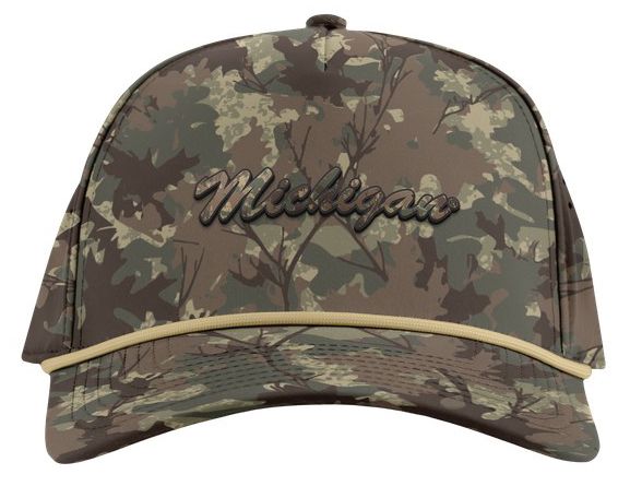 Branded Bills Adult Michigan Wolverines Camo Tonal Rope Snapback Adjustable Hat product image