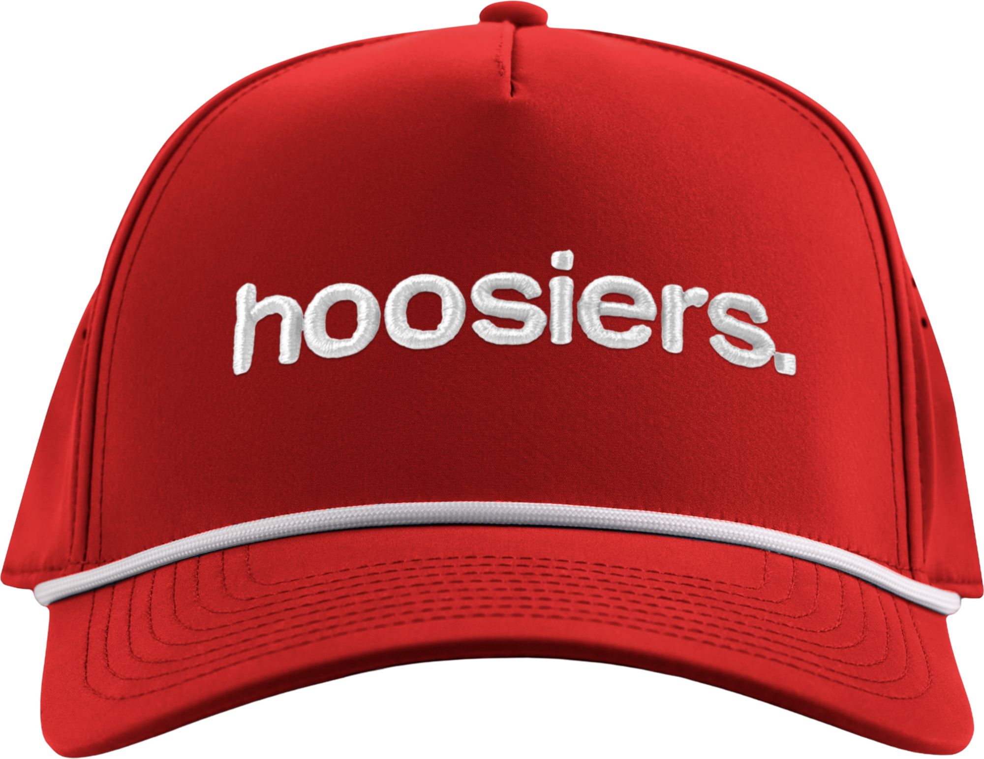 Branded Bills Adult Indiana Hoosiers Red Statement Snapback Hat product image