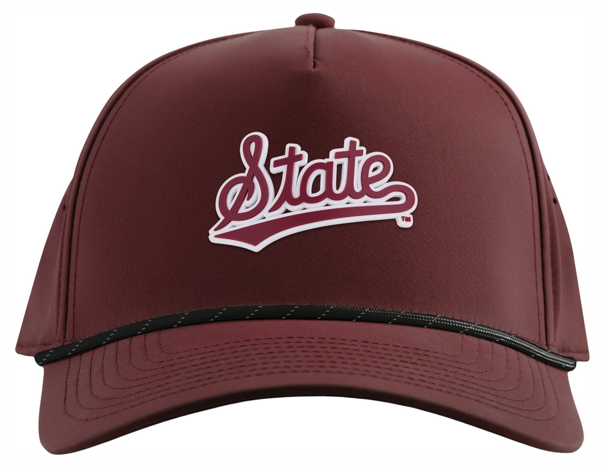 Branded Bills Adult Mississippi State Bulldogs Maroon 5-Panel Rope Snapback product image