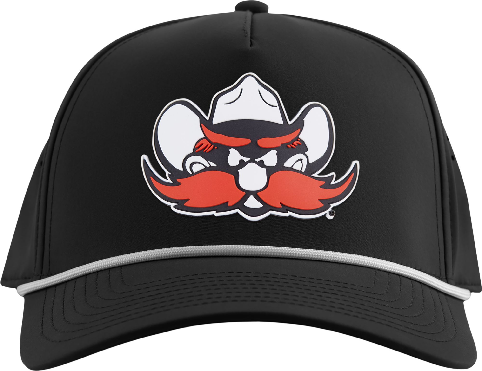 Branded Bills Adult Texas Tech Red Raiders Black 5-Panel Rope Hat product image