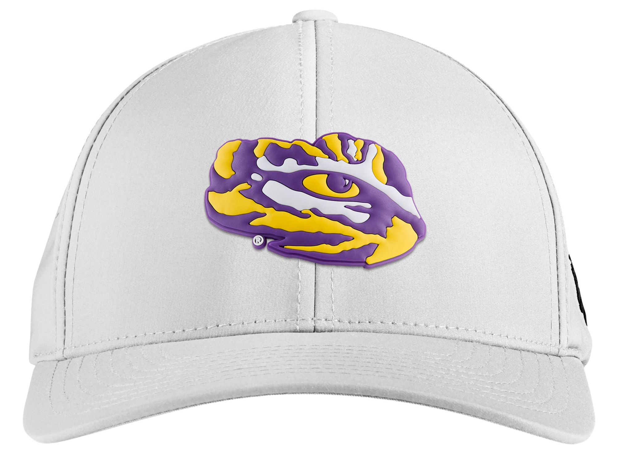 Branded Bills Adult LSU Tigers White Five Panel Rope Adjustable Snapback Hat product image