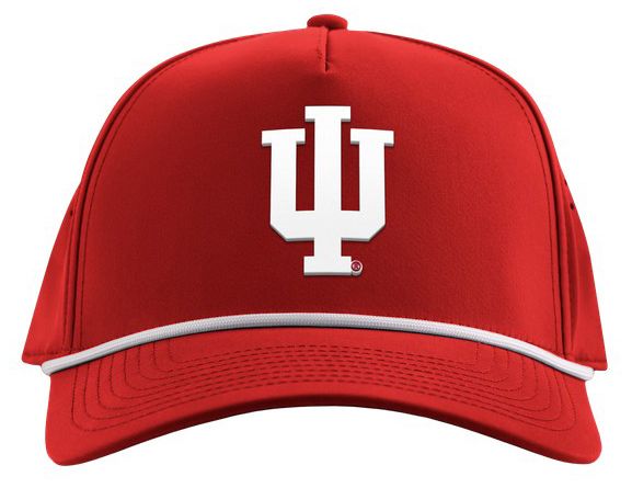Branded Bills Adult Indiana Hoosiers Red Logo Rope Snapback Adjustable Hat product image