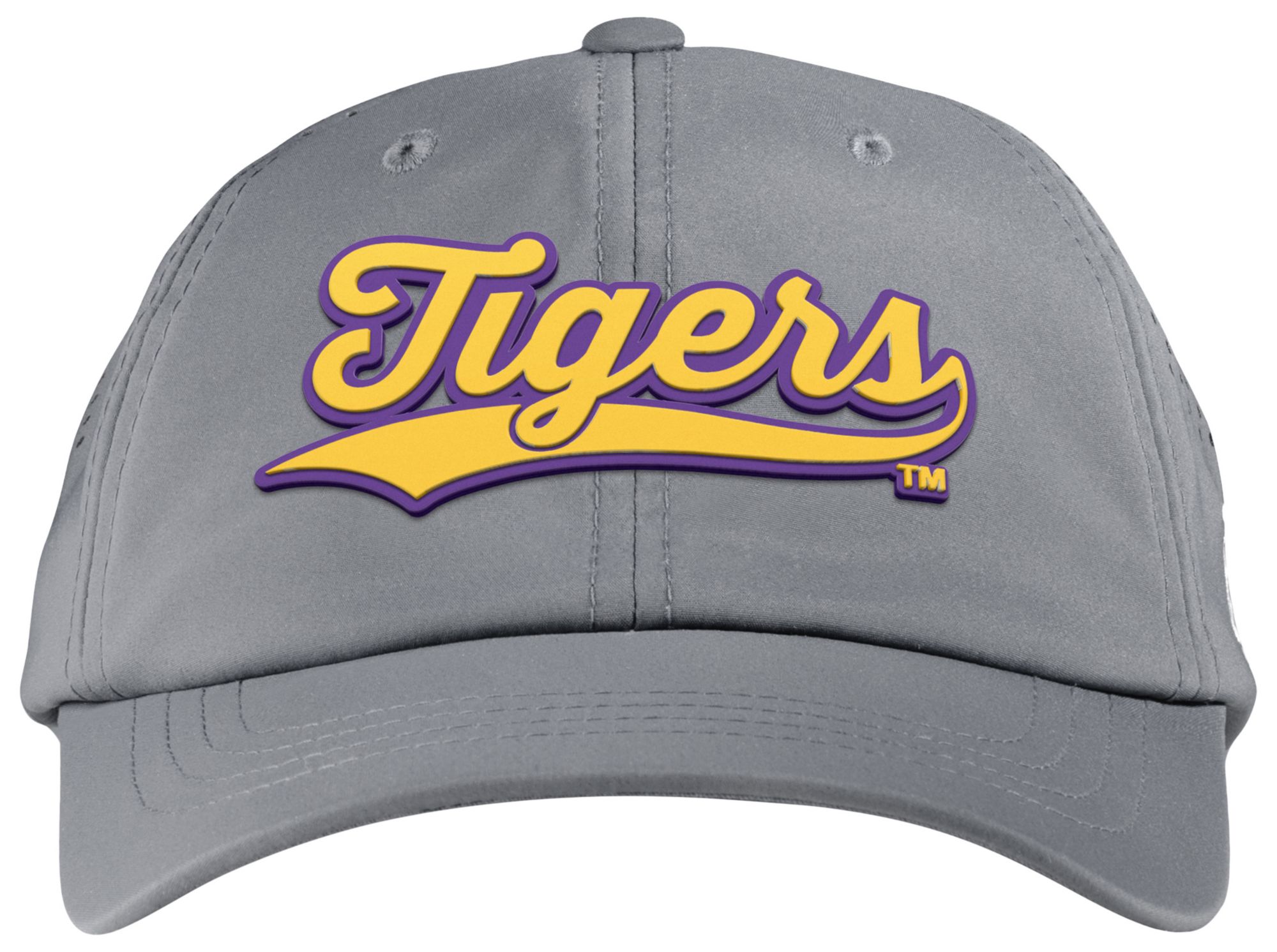 Branded Bills Adult LSU Tigers Slate Performance Adjustable Dad Hat product image