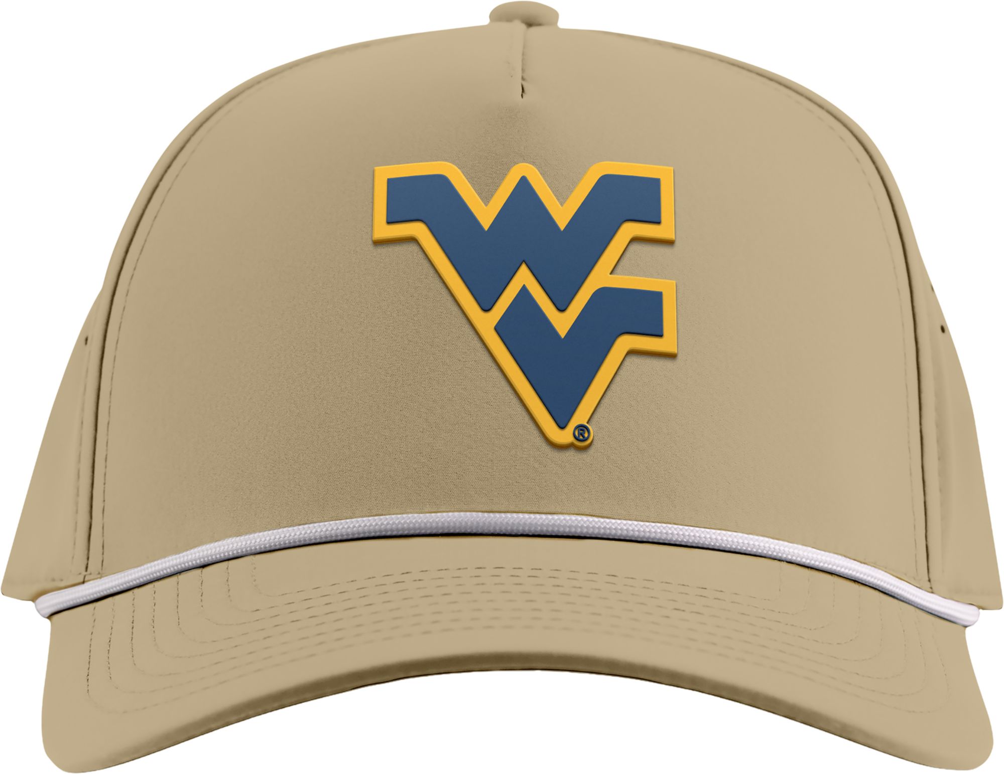 Branded Bills Adult West Virginia Mountaineers Desert Logo Rope Adjustable Snapback Hat product image