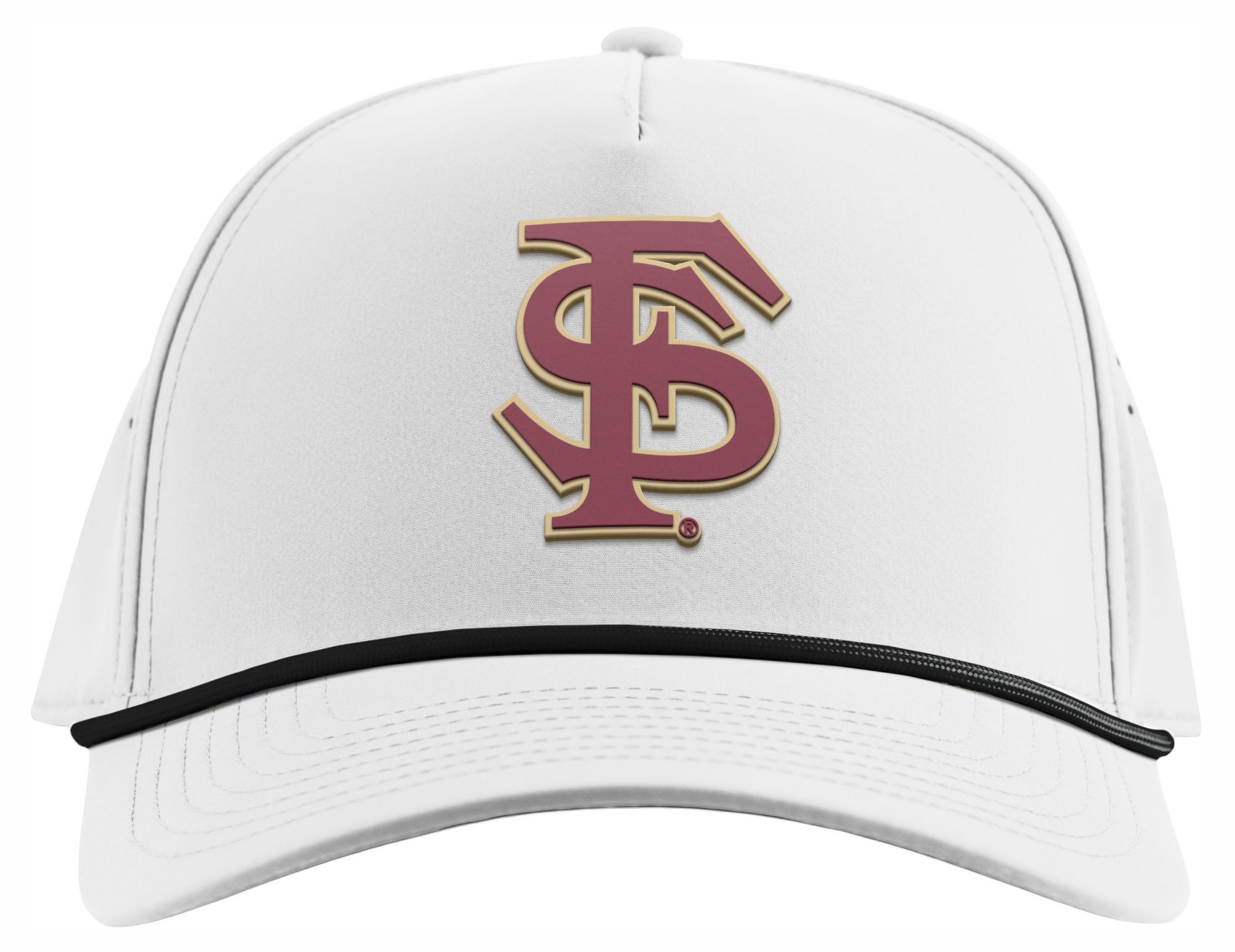 Branded Bills Adult Florida State Seminoles White 5-Panel Rope Snapback product image
