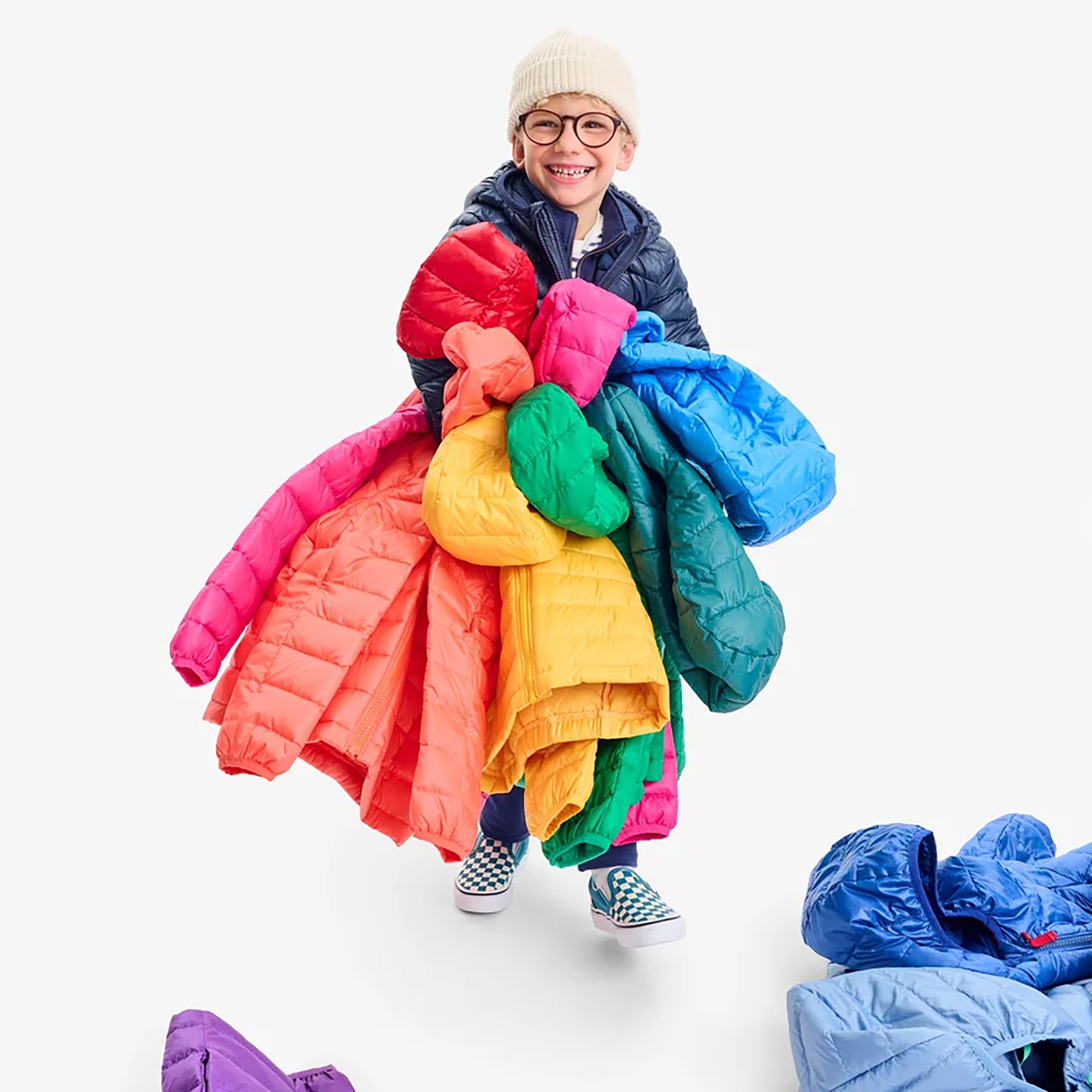 Primary Kids lightweight puffer jacket product image