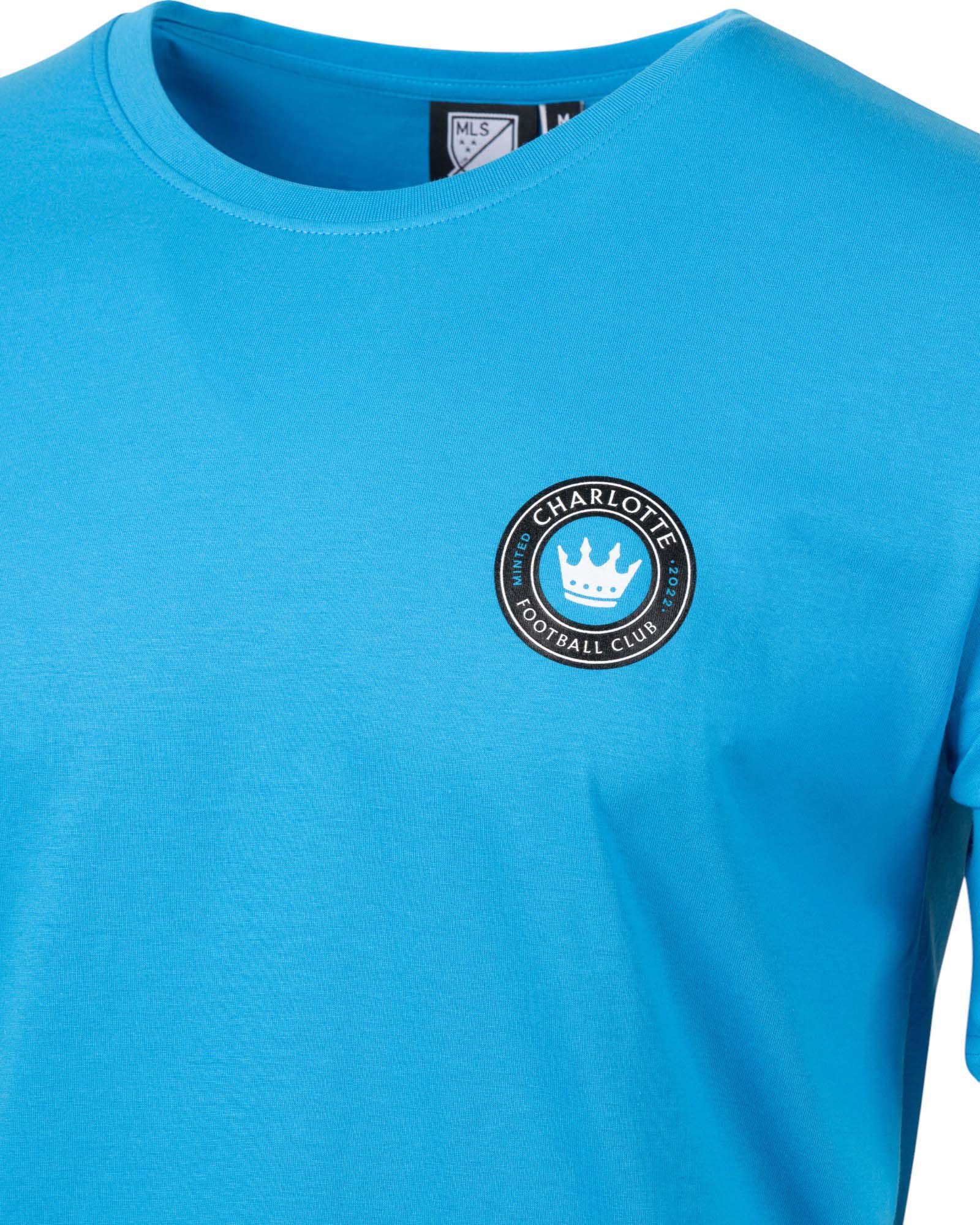 Sport Design Sweden Adult Charlotte FC Blue Game Day T-Shirt product image