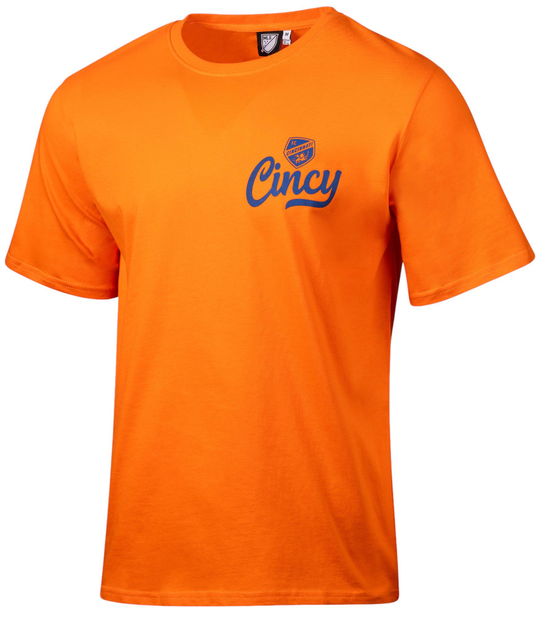 Sport Design Sweden Men's FC Cincinnati Orange Script T-Shirt product image
