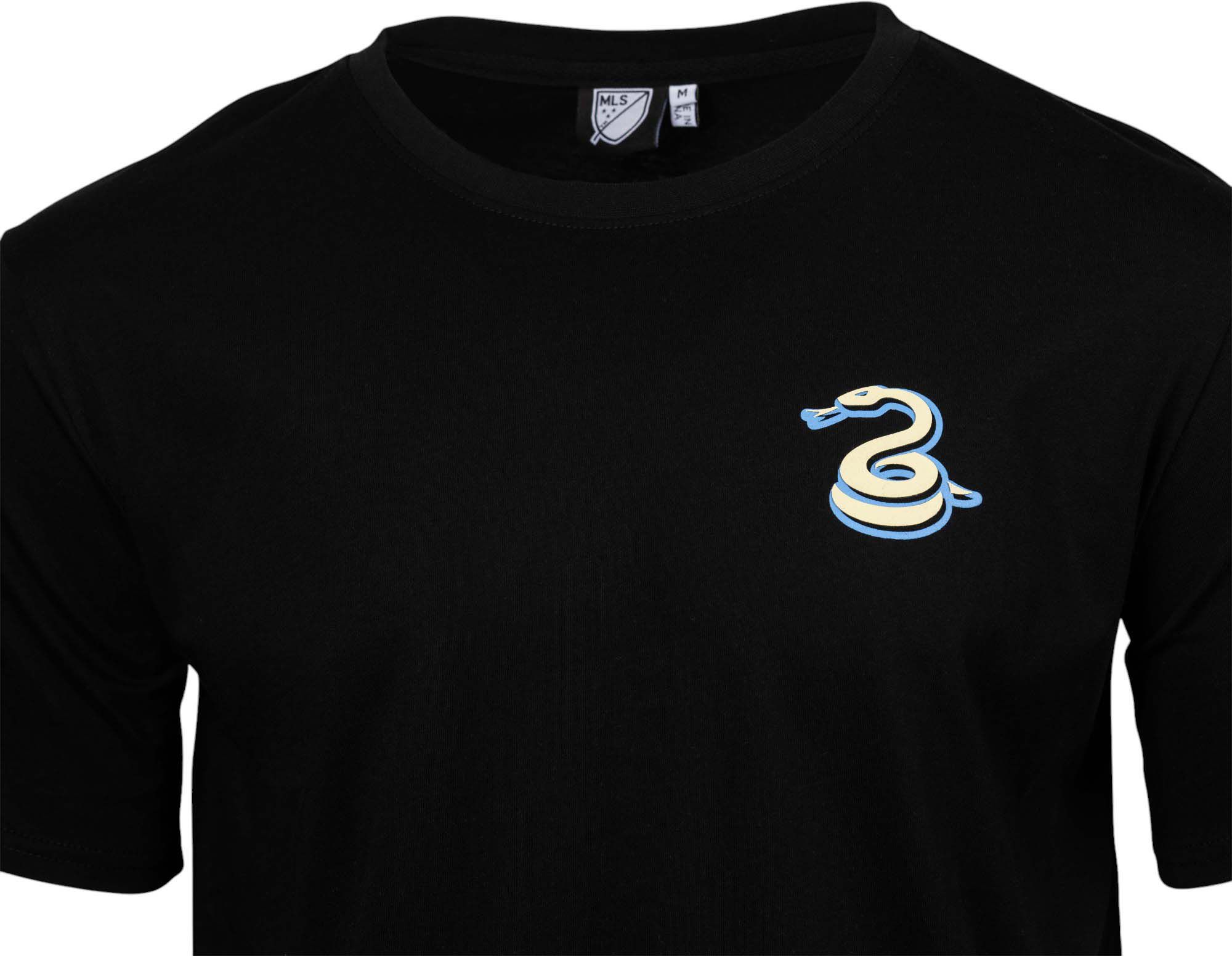 Sport Design Sweden Adult Philadelphia Union Black Script T-Shirt product image