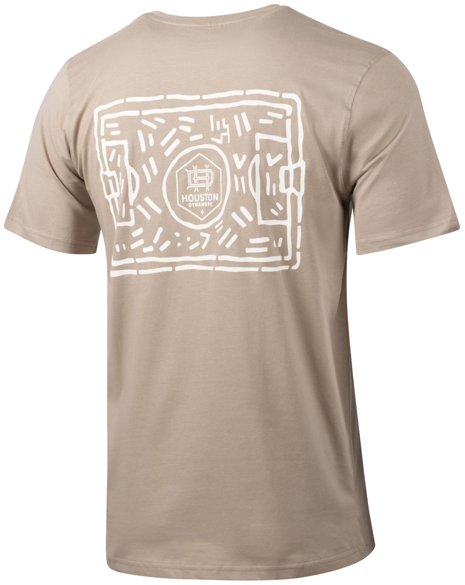 Sport Design Sweden Men's Houston Dynamo Tan Everyday Relax T-Shirt product image