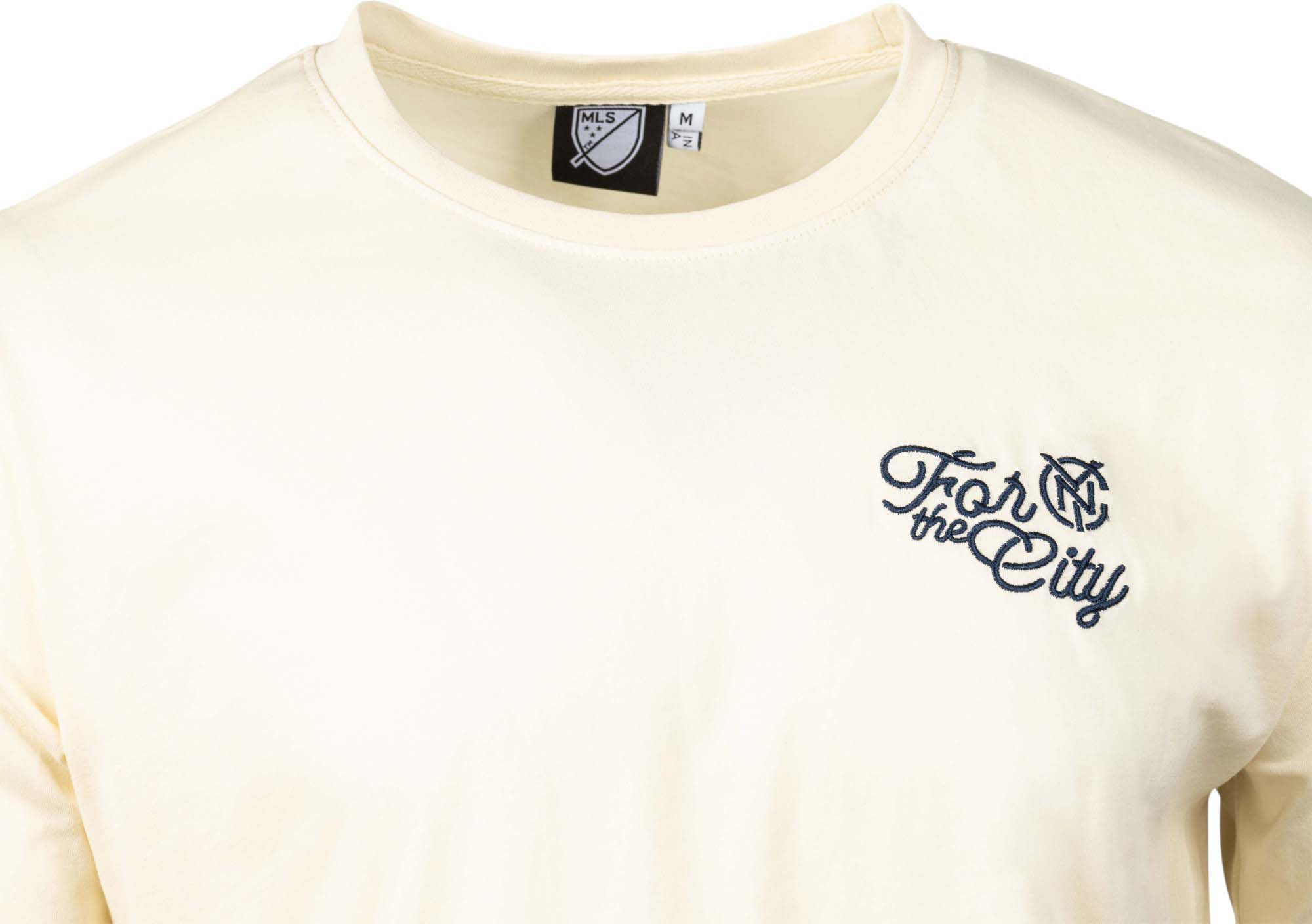 Sport Design Sweden Men's New York City FC Cream Everyday Relax T-Shirt product image