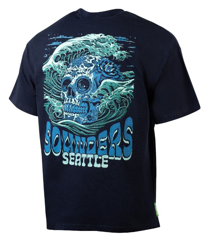 Sport Design Sweden Adult Seattle Sounders Navy City Soul T-Shirt product image