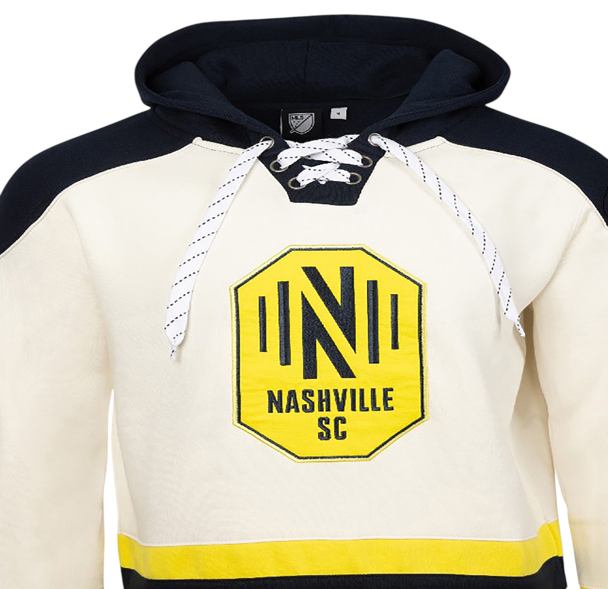 Sport Design Sweden Men's Nashville SC Cream Hockey Pullover Hoodie product image